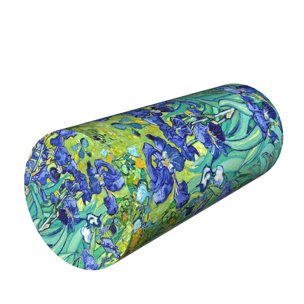 Neck pillow lumbar roll 40x15cm pillow support pillow roll thermoactive foam roll pillow iris