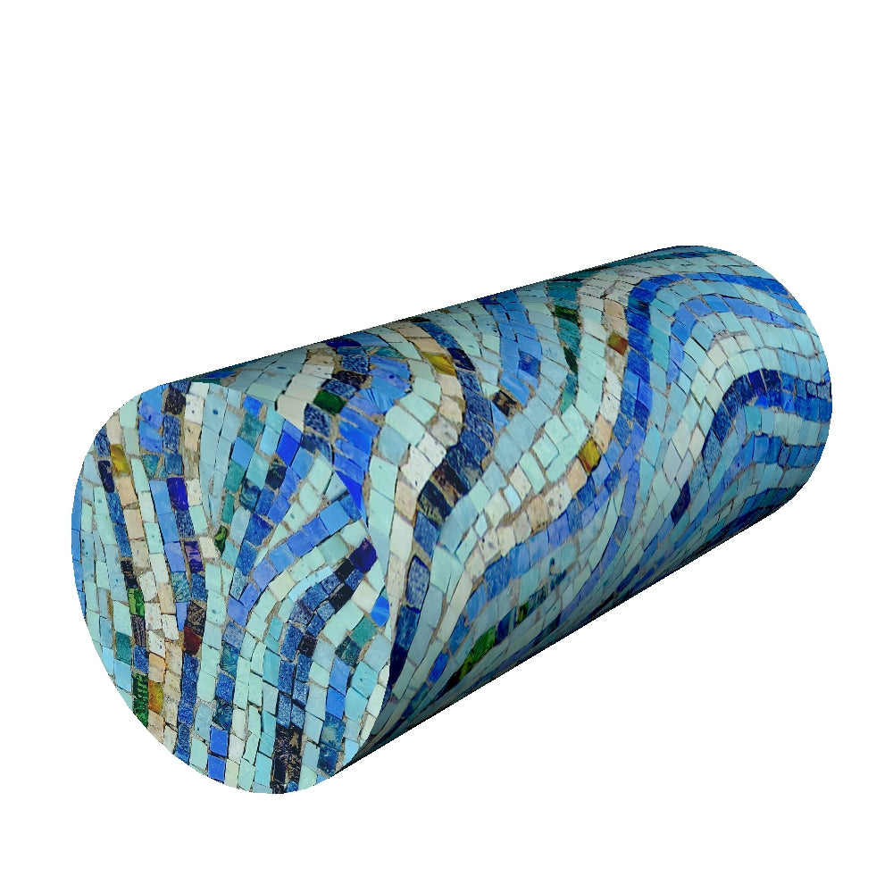 Neck pillow lumbar roll 40x15cm pillow support pillow roll thermoactive foam roll pillow mozaic