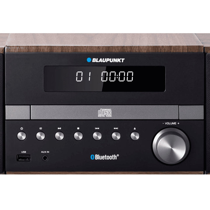 Micro HiFi System Stereo System Bluetooth Remote USB FM Radio AUX LED Display CD/-R/-RW/MP3/WMA