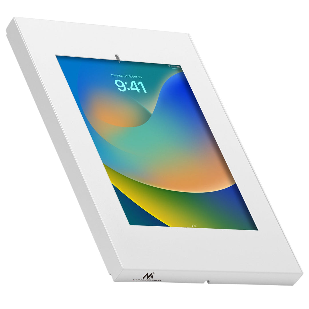Maclean MC-474W Tablet Advertising Wall Mount Monitor Arm VESA Display Anti Theft with Lock 9.7"-11" iPad iPad Air iPad Pro Samsung Galaxy Tab A Tab A7 Tab S6 Lite