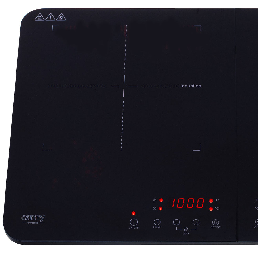 Camry CR 6514Electric Induction Cooktop Hob Cooker Child Lock Timer 0-3h Easy to Clean