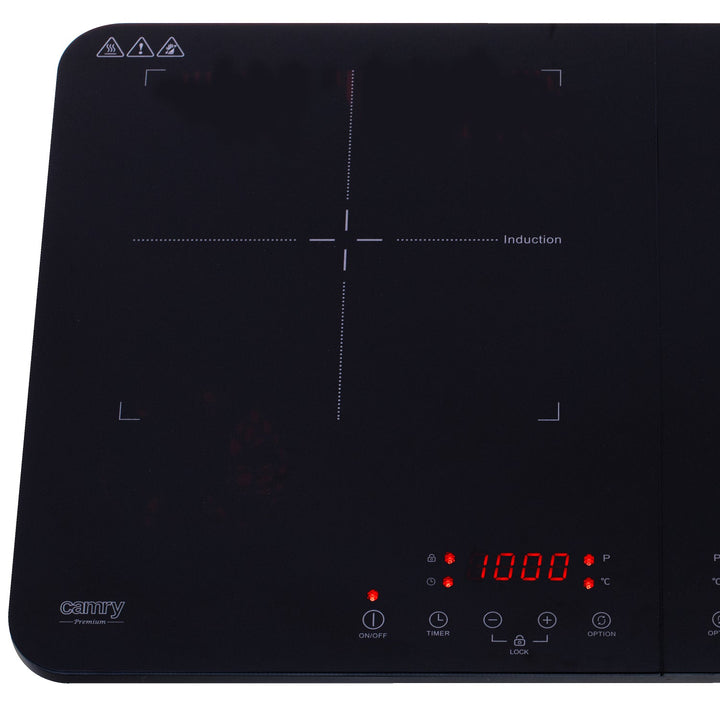 Camry CR 6514Electric Induction Cooktop Hob Cooker Child Lock Timer 0-3h Easy to Clean