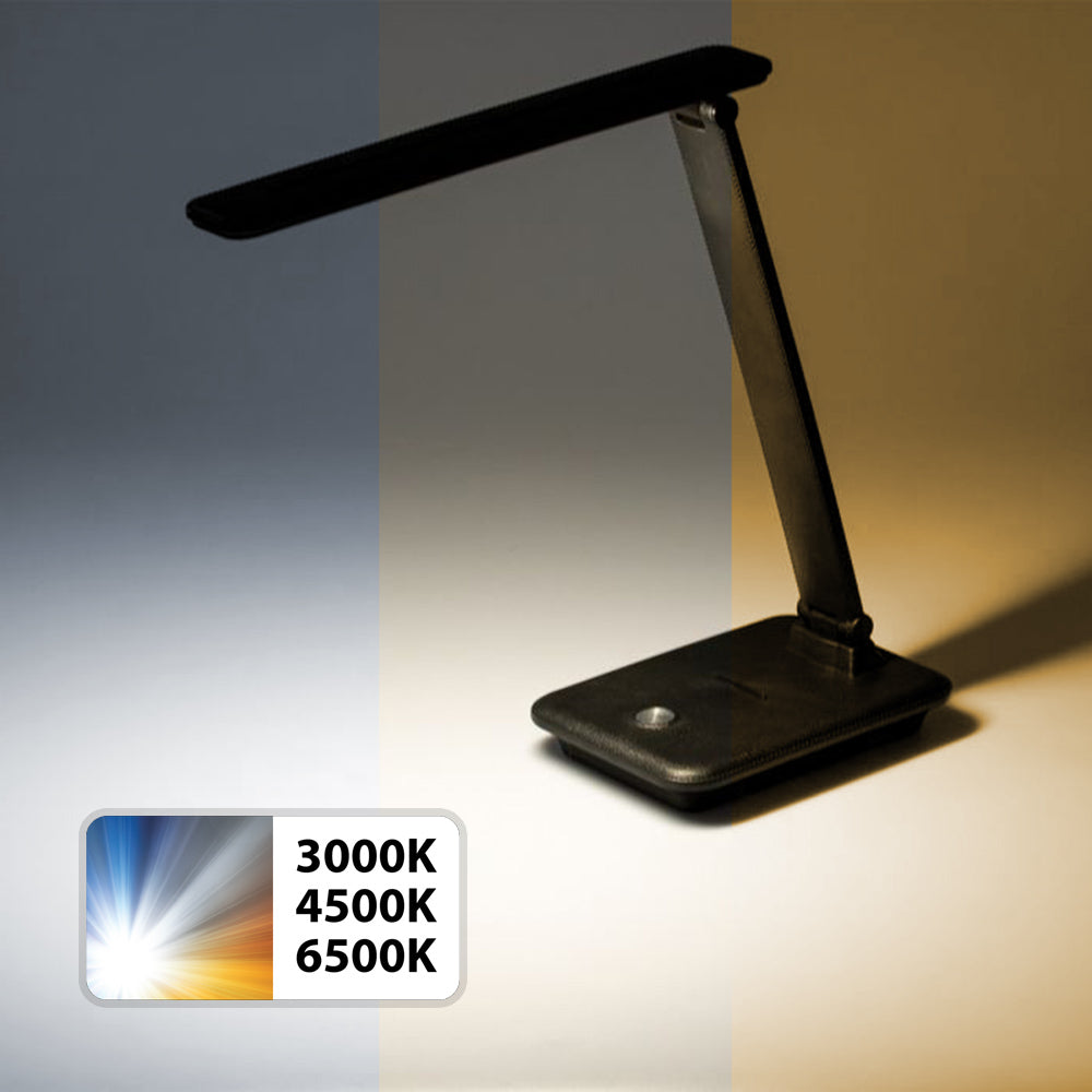 Maclean LED desk lamp, max. 9W, 220-240V AC, color changeable, dimmable, 450lm, MCE614 B