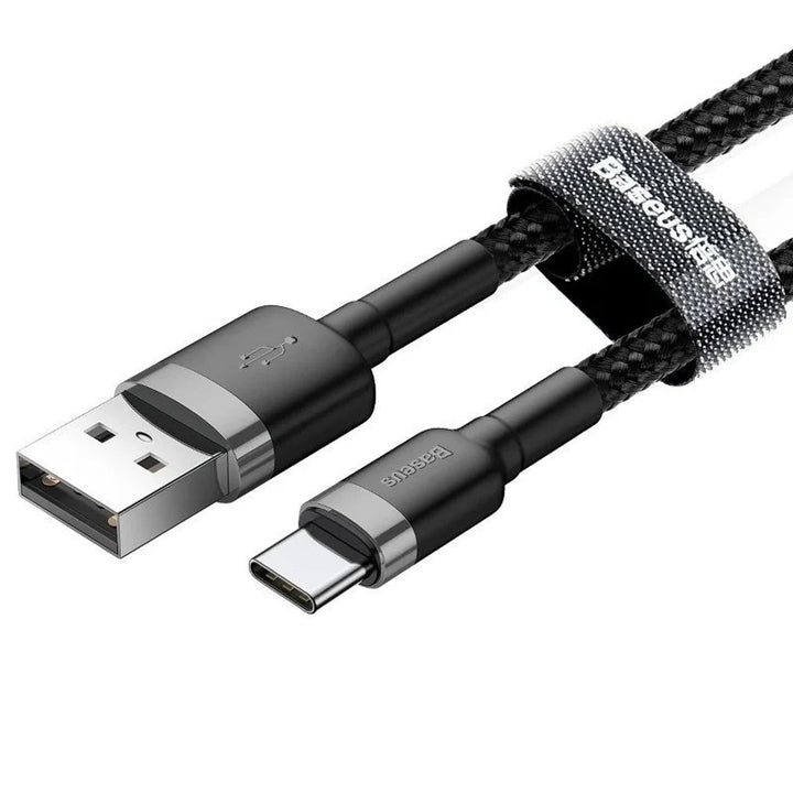 USB - USB-C cable 3m Baseus Cafule CATKLF-UG1 Quick Charge 2A cable for fast charging
