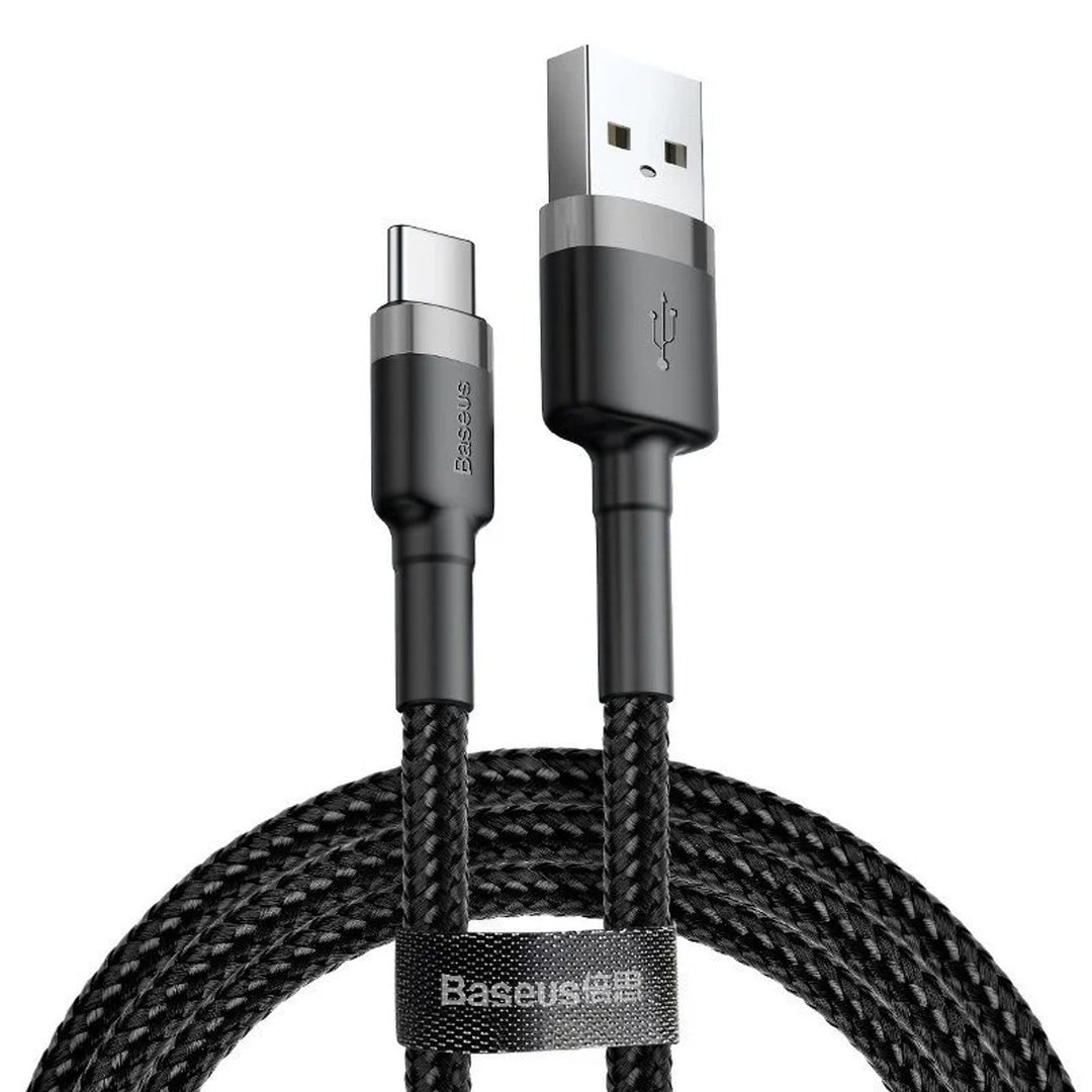 USB - USB-C cable 3m Baseus Cafule CATKLF-UG1 Quick Charge 2A cable for fast charging