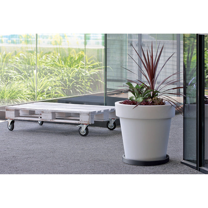 Prosperplast Mobile Saucer Round Base IPRR370-S433 - anthracite color