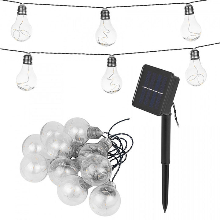 Tracer 50 LED 10 Bulbs TRAOSW46829 D Solar Garden Patio Balcony Garland Decoration Solar Powered Weather Resistant