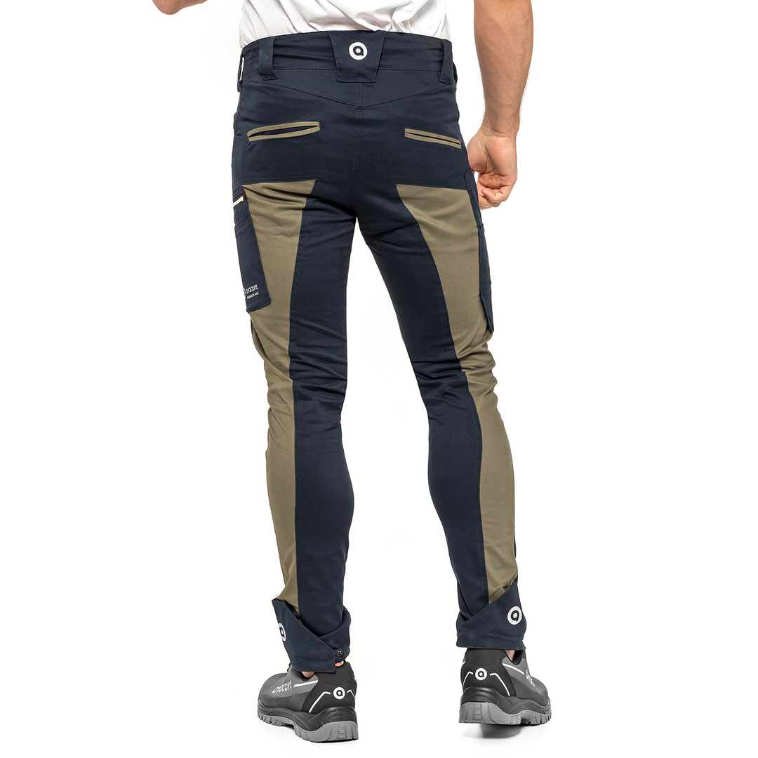 Tubbos Work Pants for Waist in Navy Blue-Olive, Size 56 – Durable and Comfortable Workwear with a Stylish Design for Superior Performance and Functionality