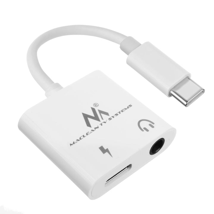 Cable Adapter USB Type-C 3.5mm Mini Jack Audio Power Delivery PD 30W