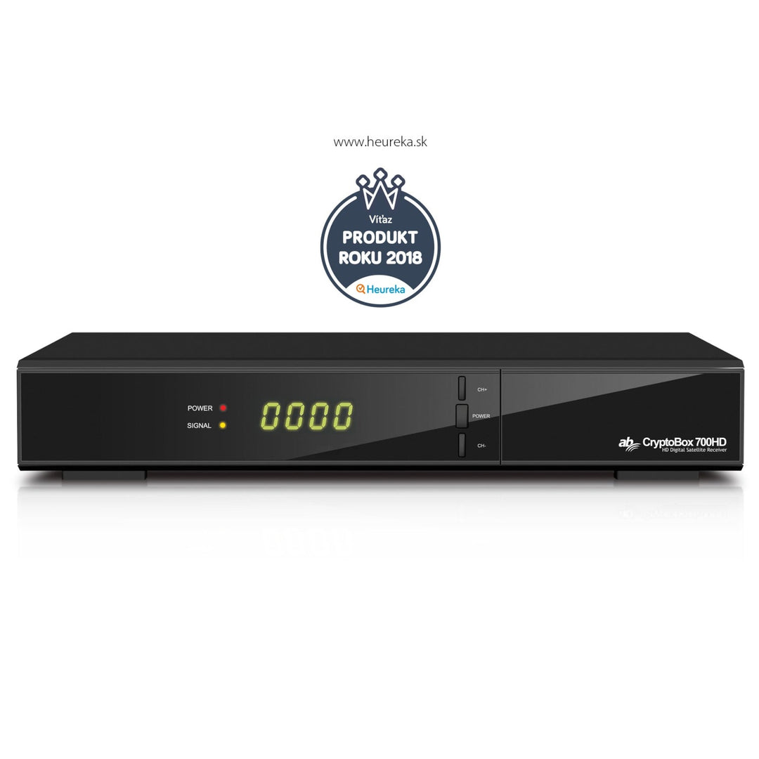 AB Crypto Box Digital Satellite Receiver Media Player Tuner HDMI USB App WiFi