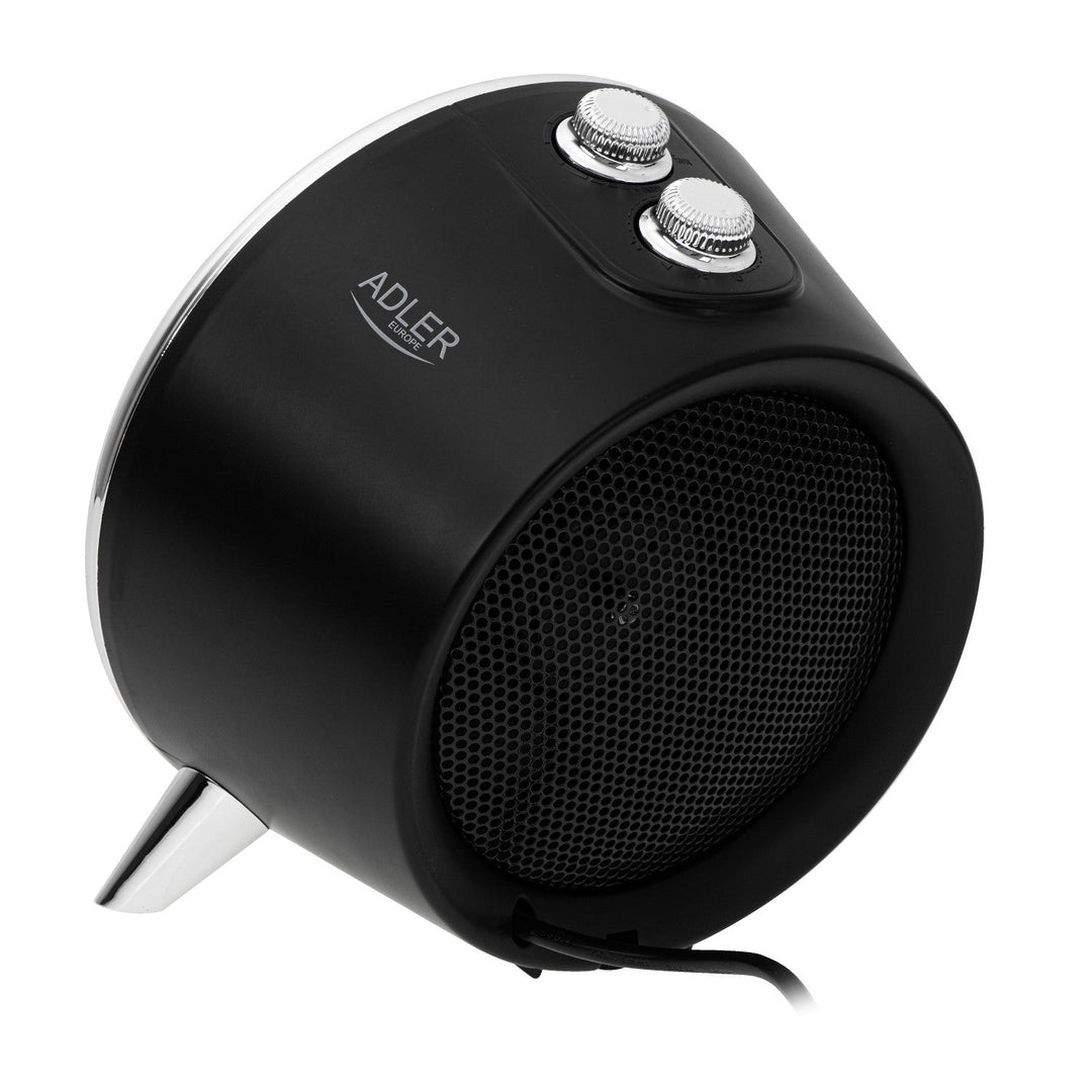 Adler AD 7742 Ceramic Floor Fan Heater 1500W Thermostat Efficient 2 Modes Overheating Protection Fan Only Mode