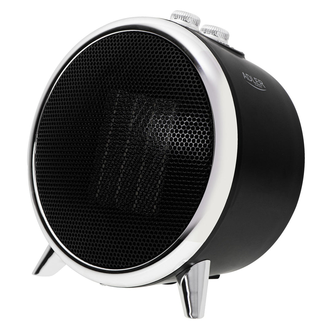 Adler AD 7742 Ceramic Floor Fan Heater 1500W Thermostat Efficient 2 Modes Overheating Protection Fan Only Mode