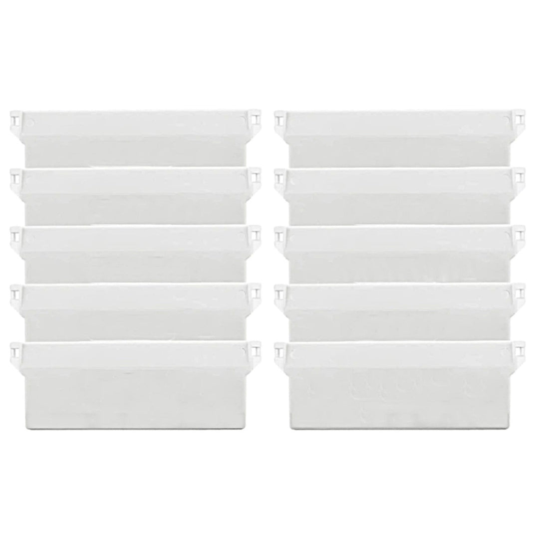 Dorolet ZP/OBC127 Set of 10 Vertical Blinds Bottom Weights 5'' 5 Inch 127mm - Plastic - White