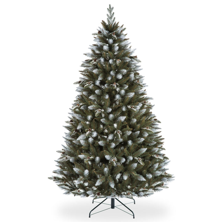 PVC Premium Spruce Snow White Christmas Tree with PE 220 branches