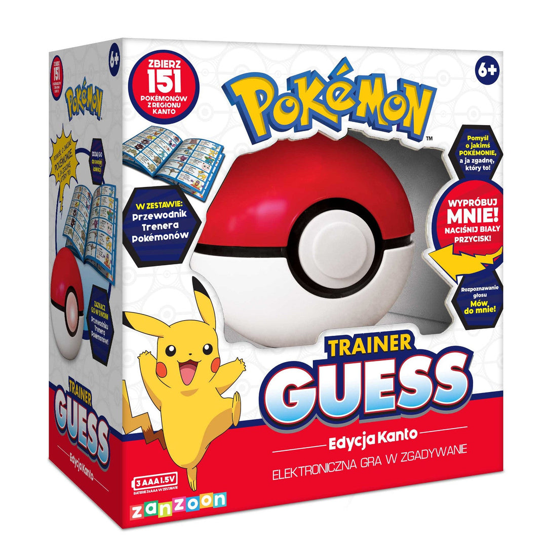 Pokemon Interactive Trainer Guess Game Guessing Pokemons PL Pokeball