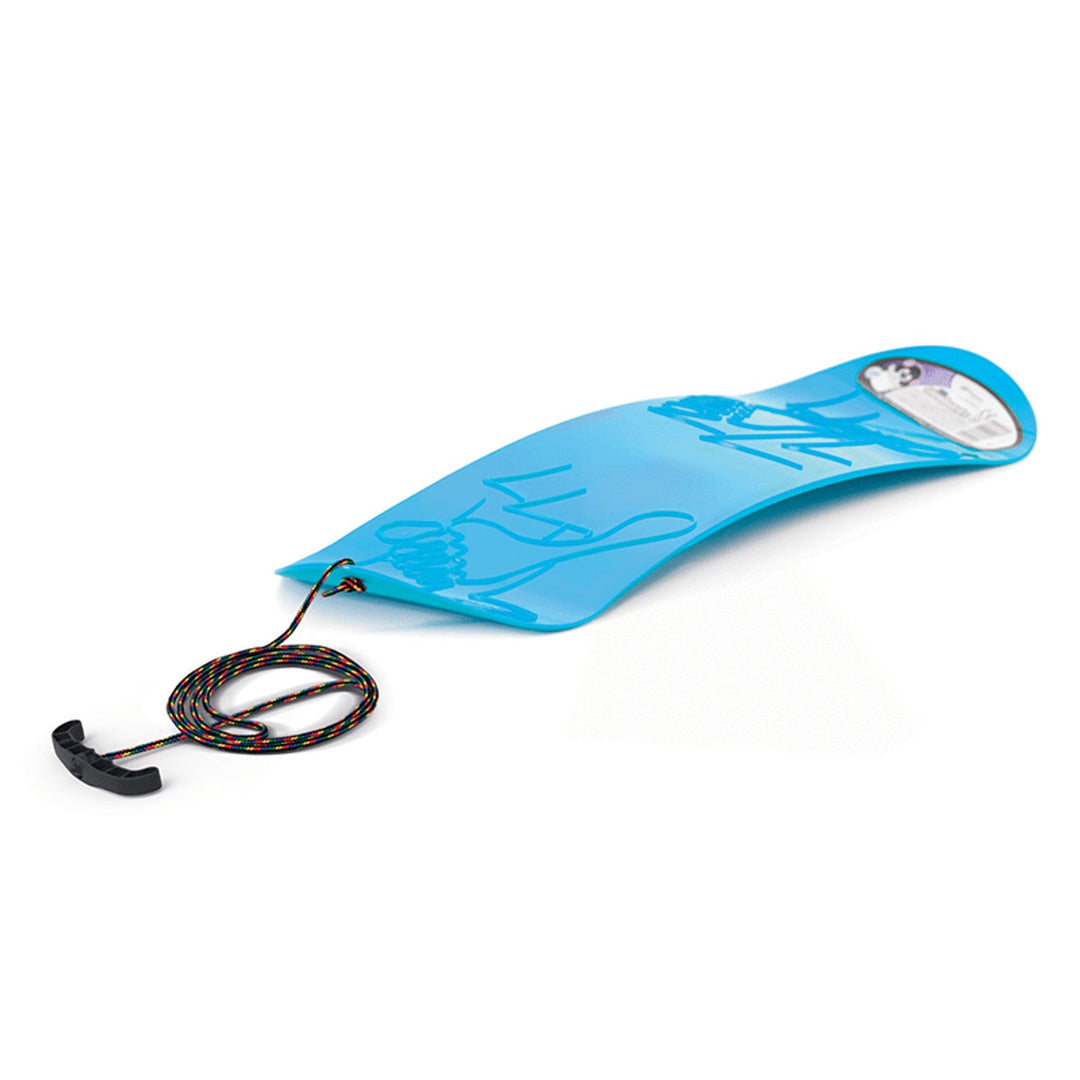 Plastic Kids Slide Snow Sledge Snowboard Rope Handle Speed Safe Stable Winter
