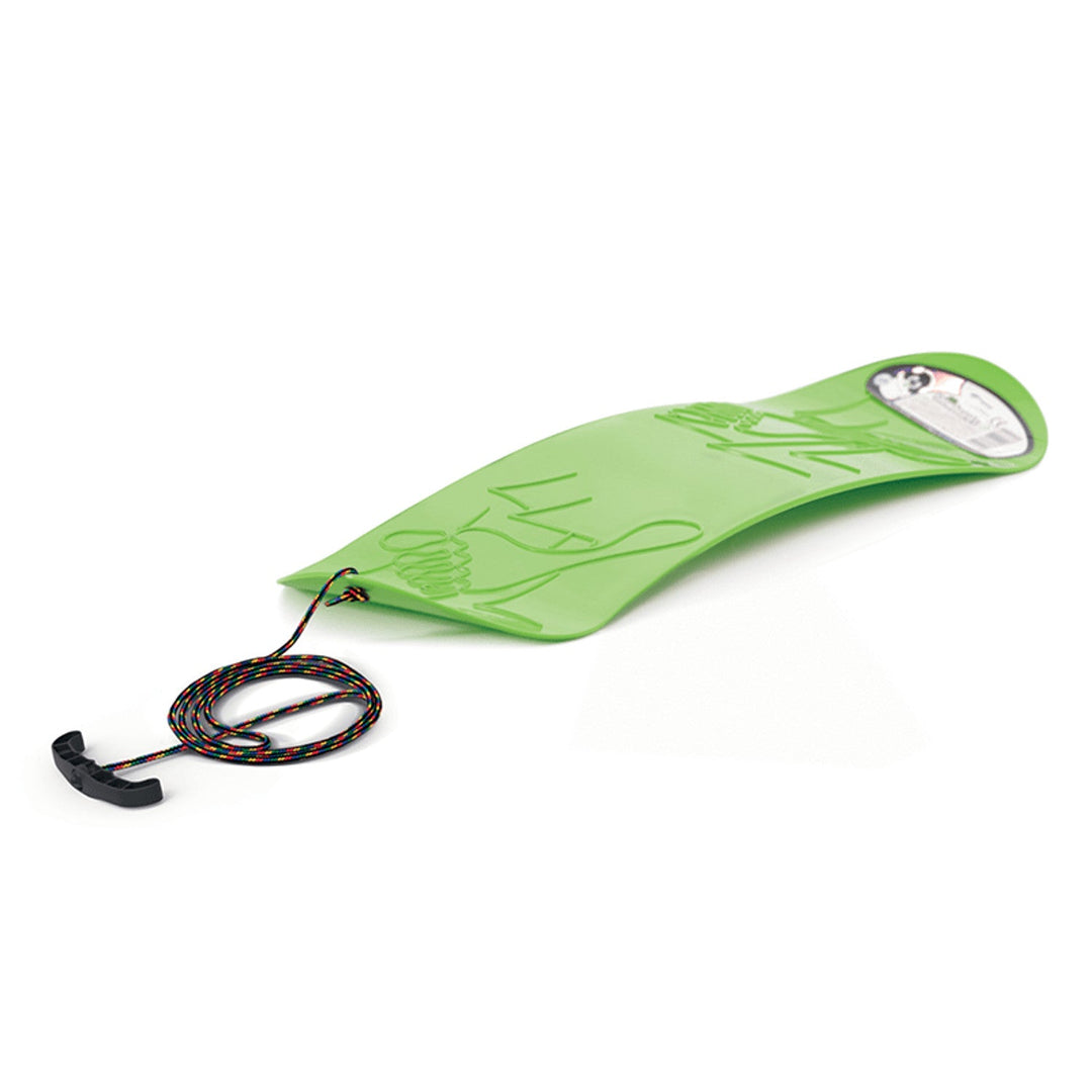 Plastic Kids Slide Snow Sledge Snowboard Rope Handle Speed Safe Stable Winter