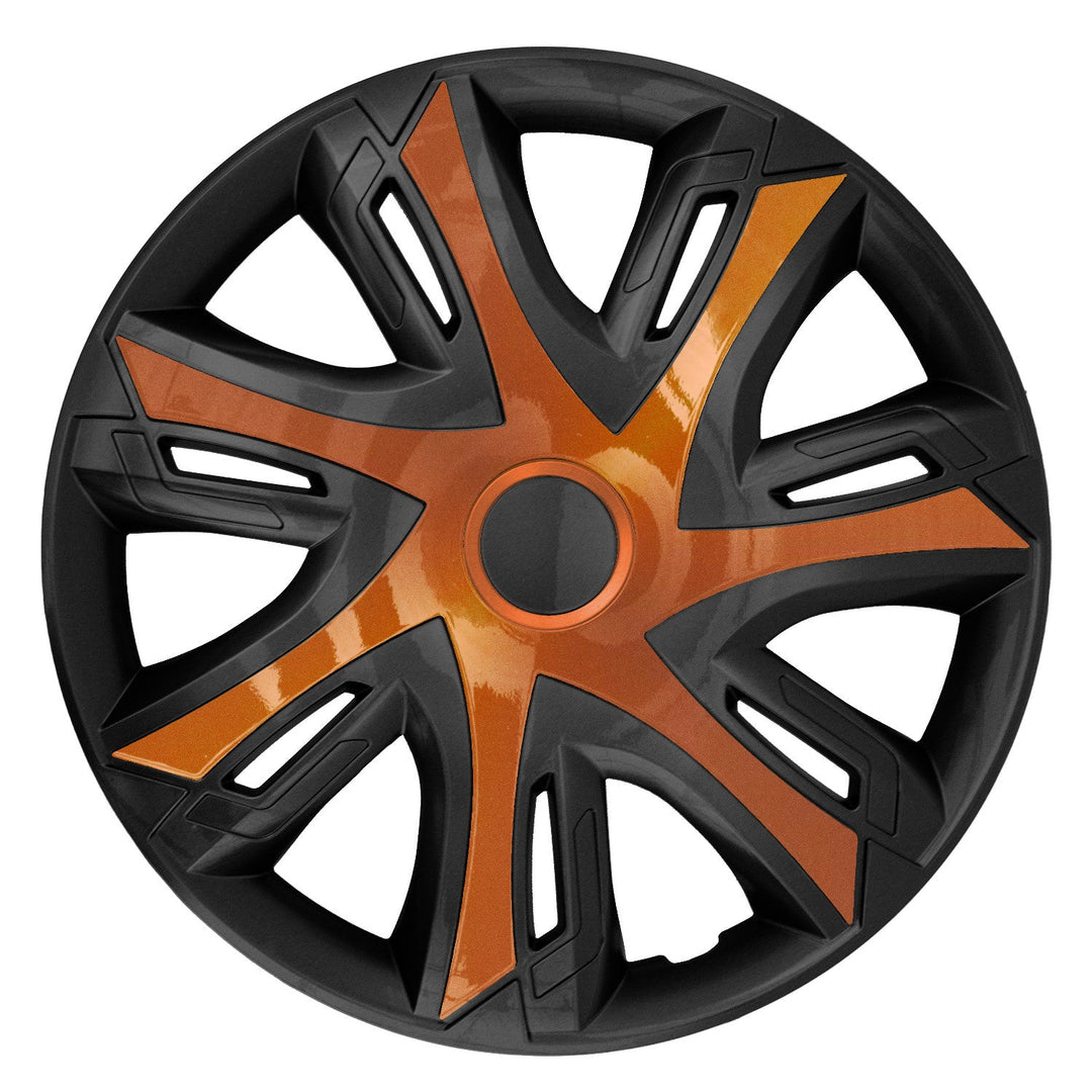 Hubcaps 16'' NRM N-Power bicolor copper/black black/copper 4 pcs.