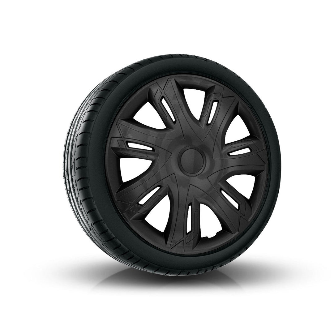 Hubcaps 14'' NRM N-Power black mat 4 pcs. - color matte black