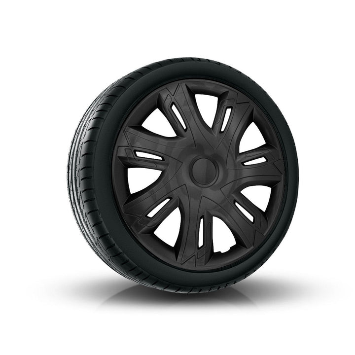 Hubcaps 14'' NRM N-Power black mat 4 pcs. - color matte black