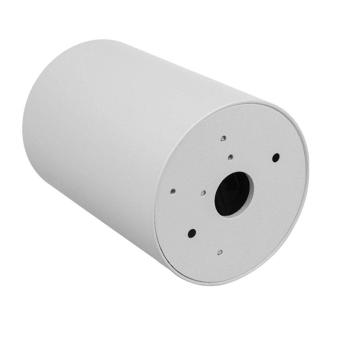 Maclean round plafond white MCE422 + LED bulb GU10 5W 4000K