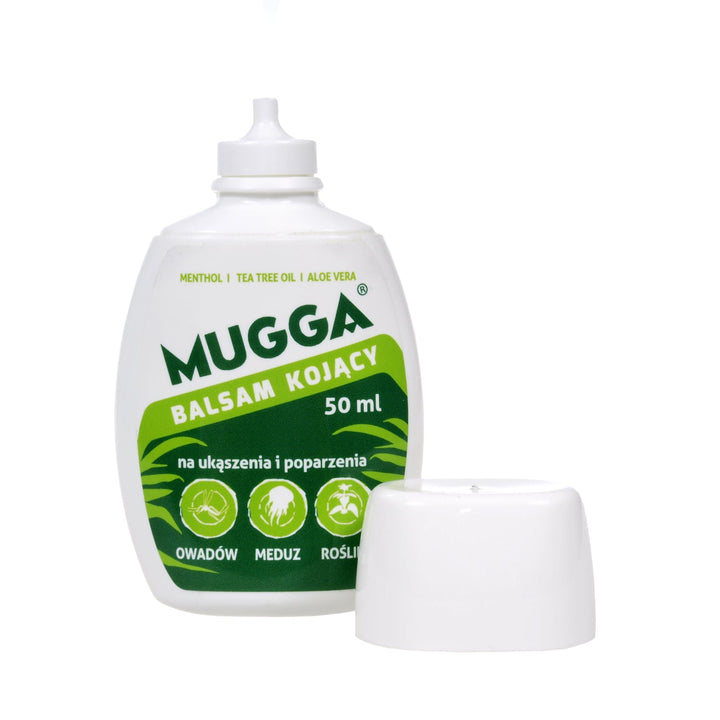Mugga spray 9.5% 75ml for mosquitoes ticks + Soothing Lotion 50ml