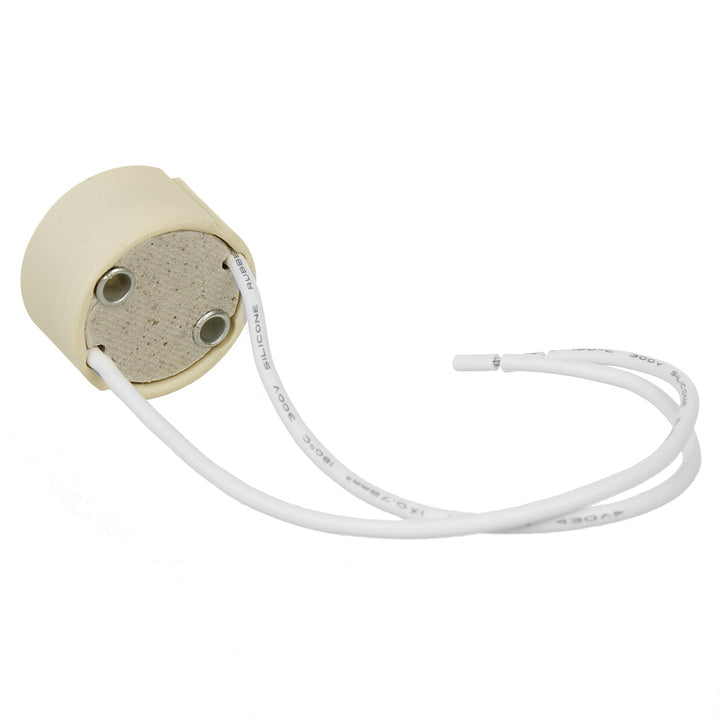 Maclean MCE464W LED Recessed Spotlight Ceiling Light 7W 560 Lumens 3000K Warm White GU10 Recessed Frame IP20 (Square Including Bulb, White)