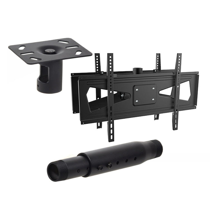 Ceiling mount for two televisions MC-703 set with MC-706 and MC-707