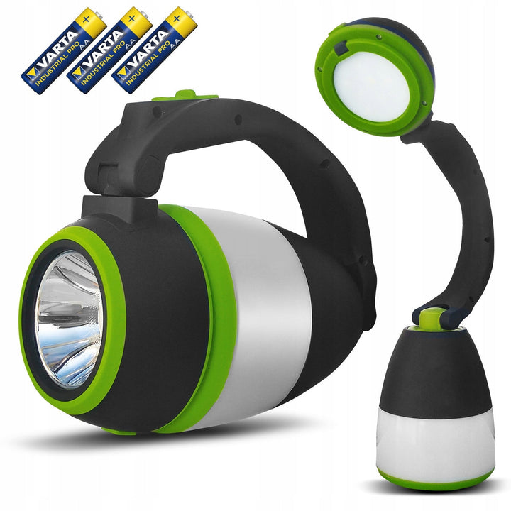 Maclean MCE294 200 lm multifunction flashlight + 3× Varta AA Battery