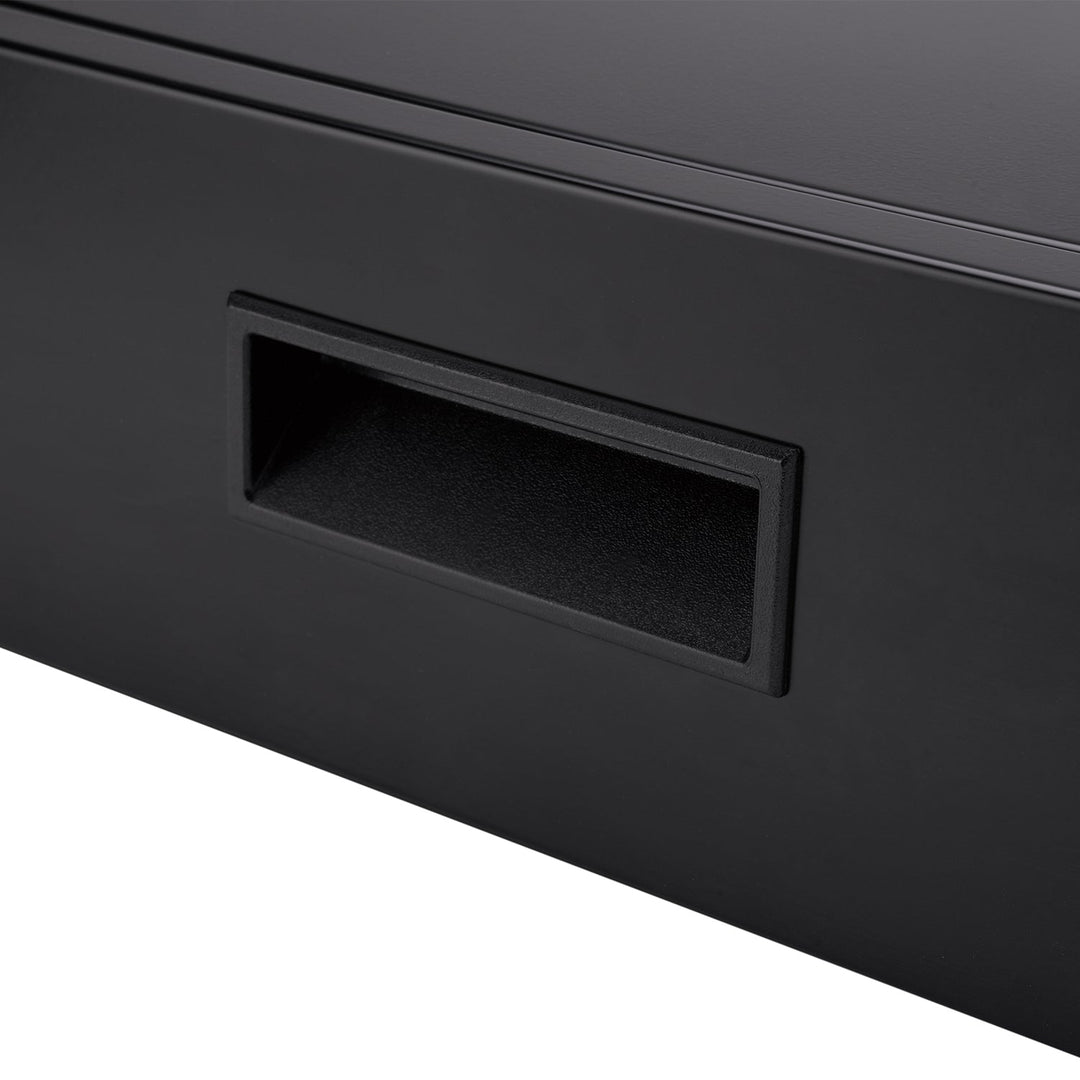 Maclean keyed ergonomic under-desk drawer, organizer, black, max 5kg, MC-461