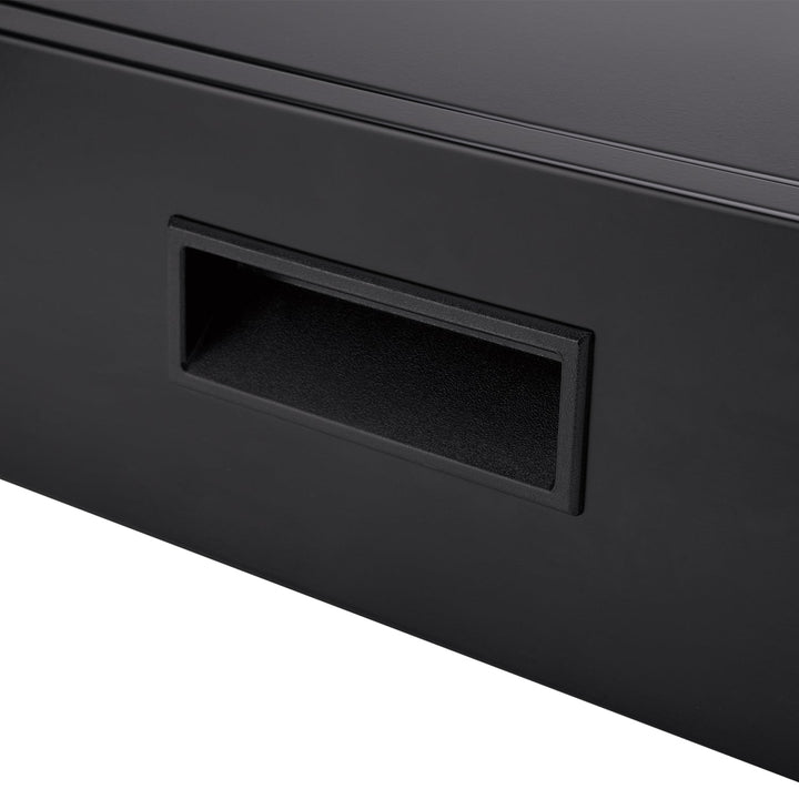 Maclean keyed ergonomic under-desk drawer, organizer, black, max 5kg, MC-461
