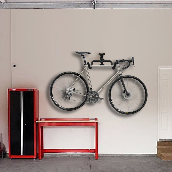 Maclean bicycle wall mount, horizontal, steel, max load 30kg, MC-431