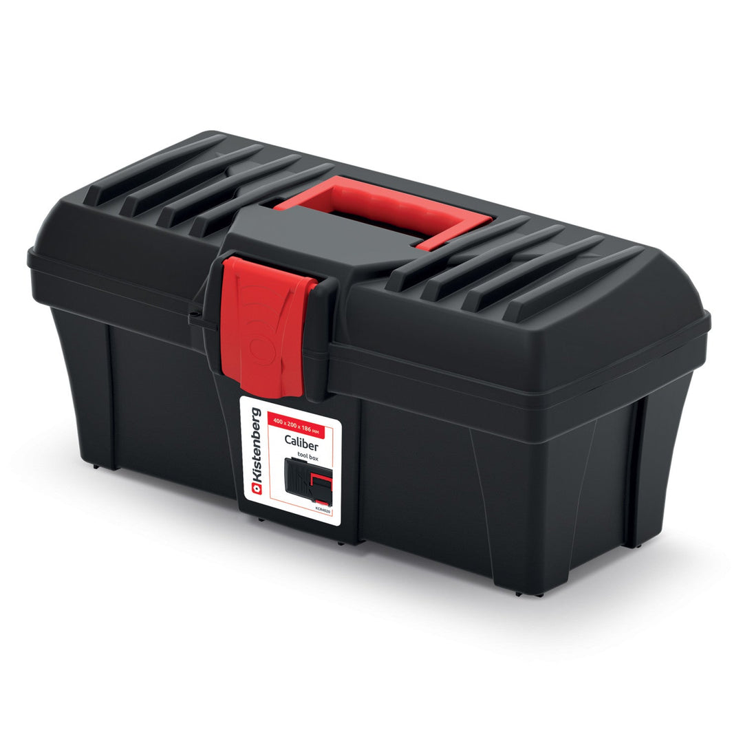 KISTENBERG Caliber KCR4020 Toolbox 40cm with Clasps Handle ABS Plastic Sturdy