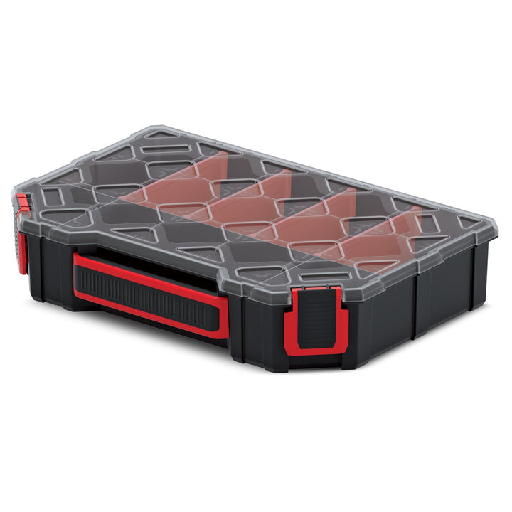 Kistenberg Tager 30 KTG30206S Tool Organiser Compartment Box Storage Case with Carry Handle Sturdy Portable