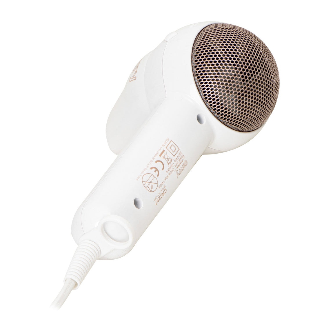 Camry CR 2257 Travel Hair Dryer 2 Power Levels lightweight Tourist Handy 1400W