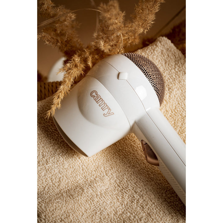 Camry CR 2257 Travel Hair Dryer 2 Power Levels lightweight Tourist Handy 1400W