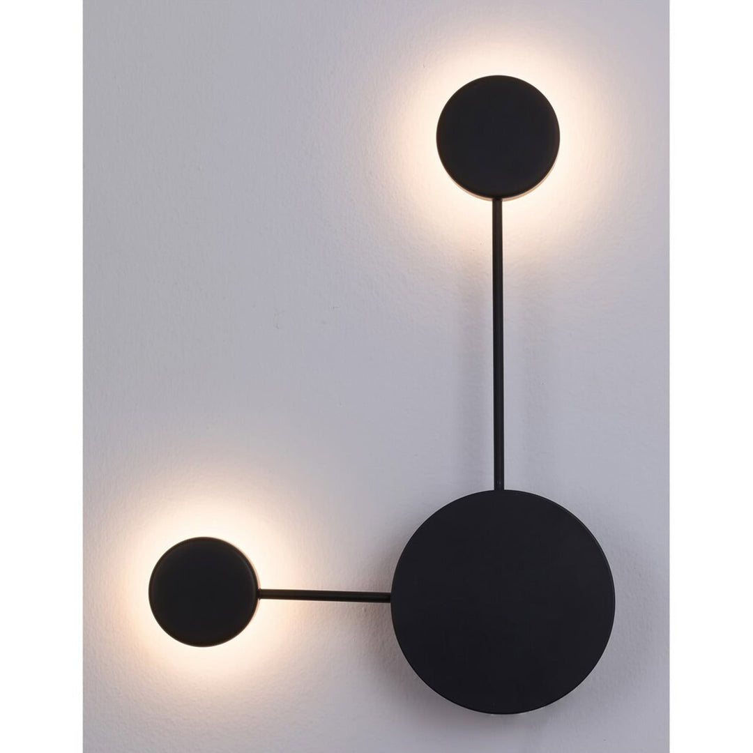 Amadeo 6258 LED Wall Lamp Metal 7W Light Black Industrial IP20