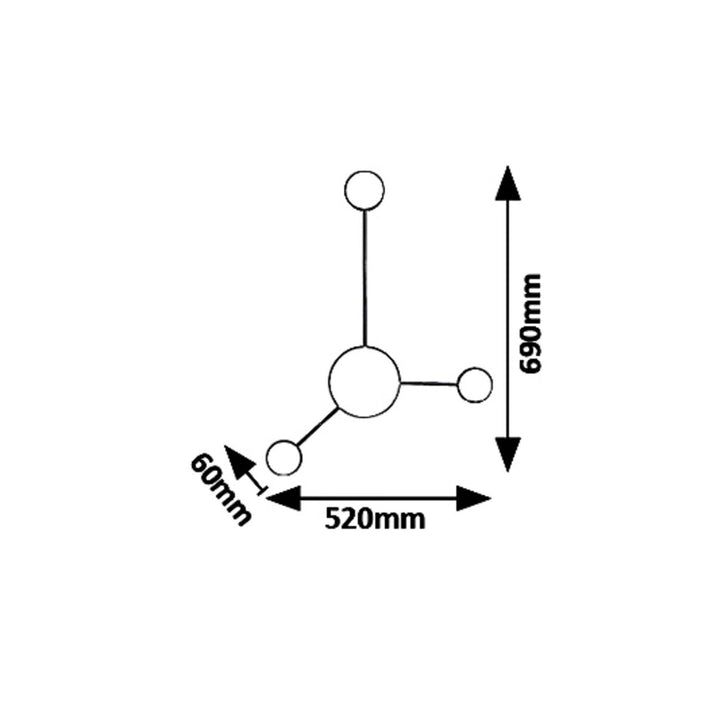 Rabalux wall lamp Amadeo LED 10,5W 4 000 K 6259