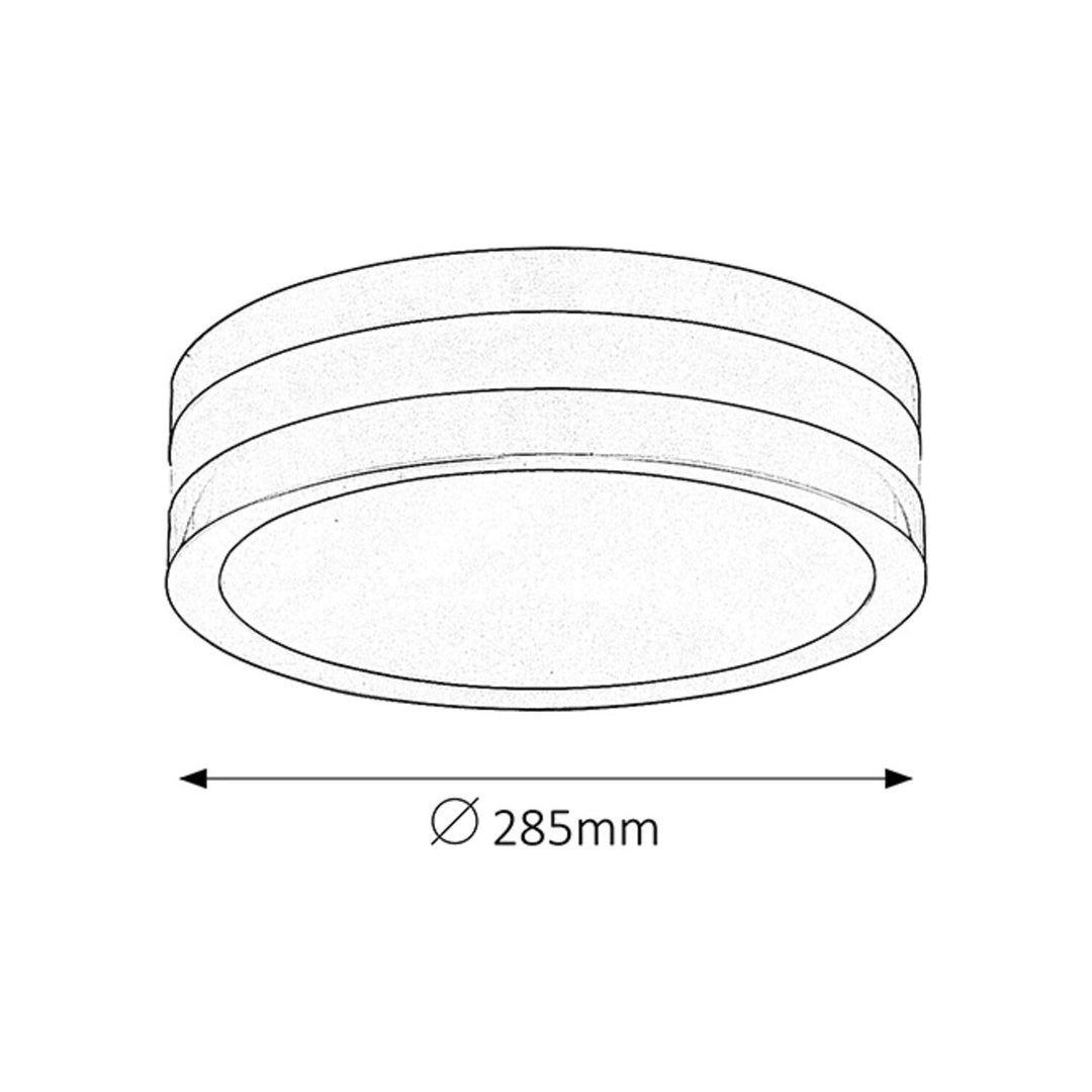 Rabalux outdoor ceiling lamp stuttgart 8220 - satin chrome color
