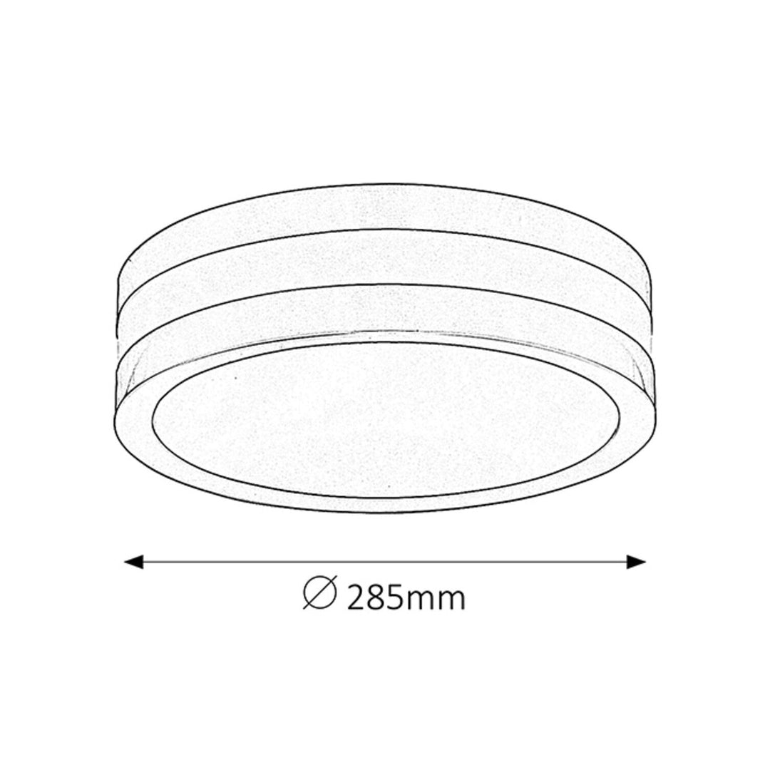 Rabalux stuttgart outdoor ceiling lamp 8684 - anthracite color