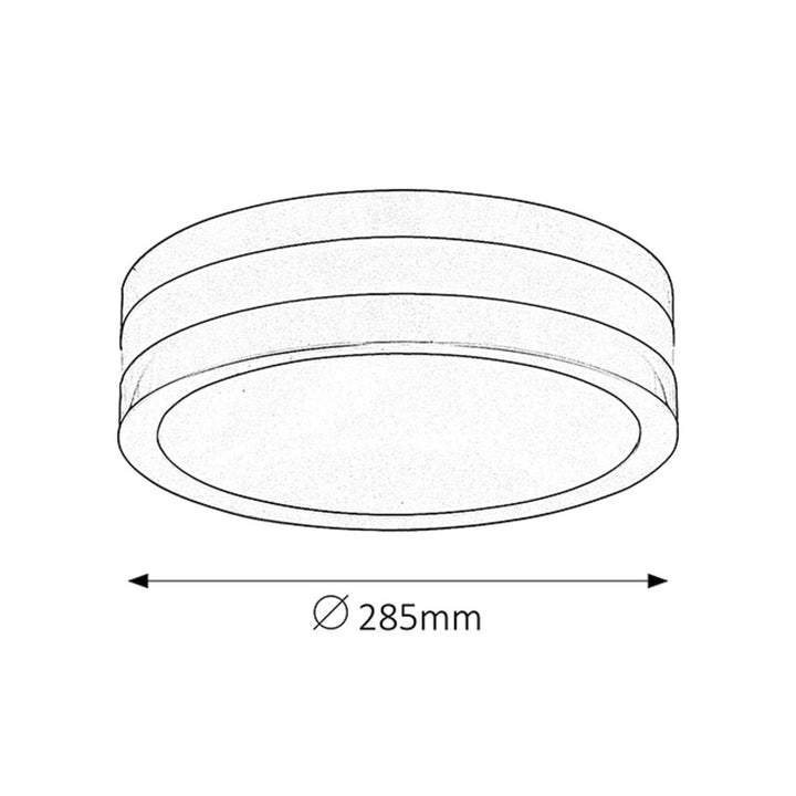 Rabalux stuttgart outdoor ceiling lamp 8684 - anthracite color