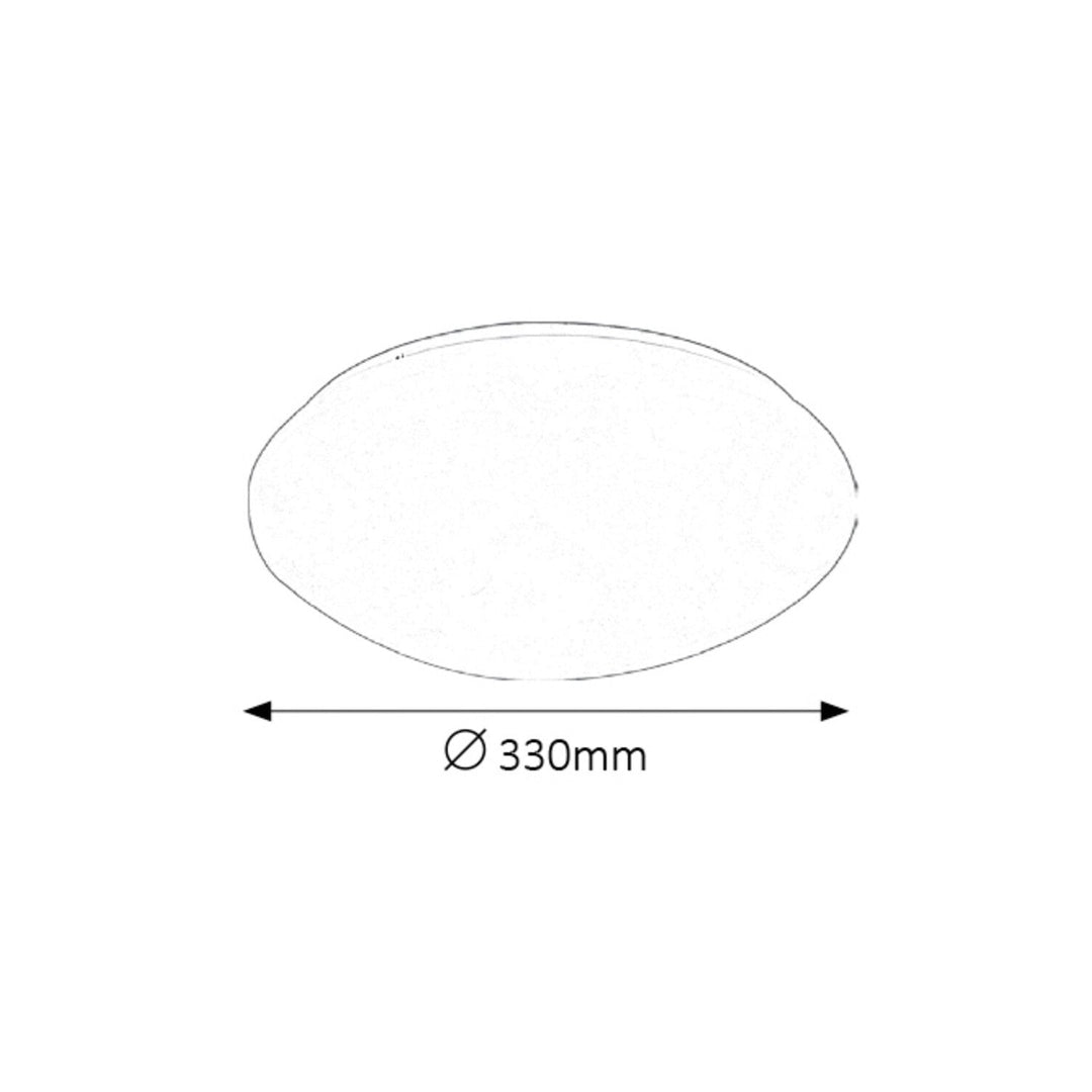 Rabalux Lucas 3435 white 18W elegant round ceiling lamp