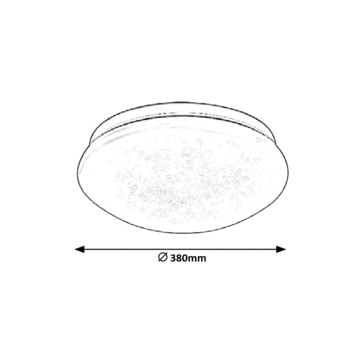 Rabalux Lucas 3938 white 24W LED round ceiling lamp