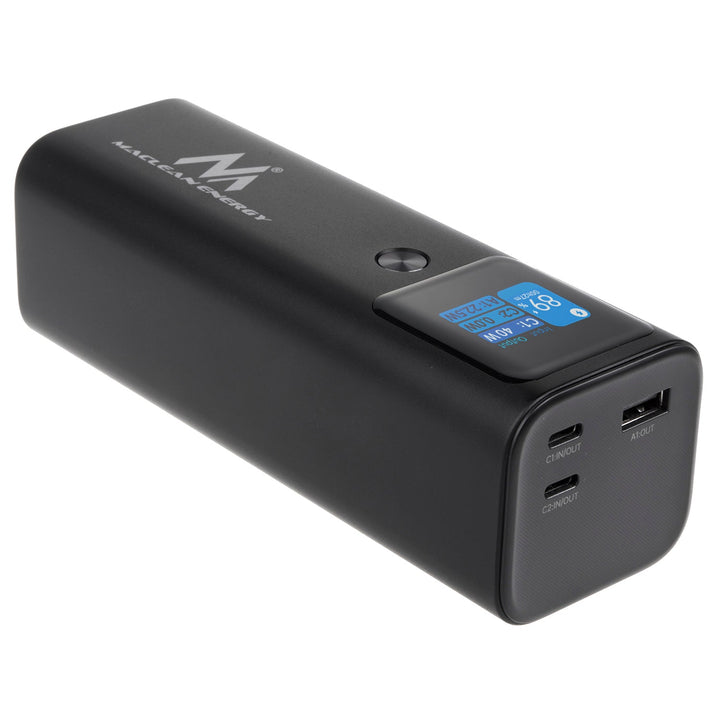Maclean MCE335 Mobile Battery Power Bank 24600mAh Power Delivery (PD) 140W Fast/Quick/Super Charge 88.56Wh 2x Typ-C USB