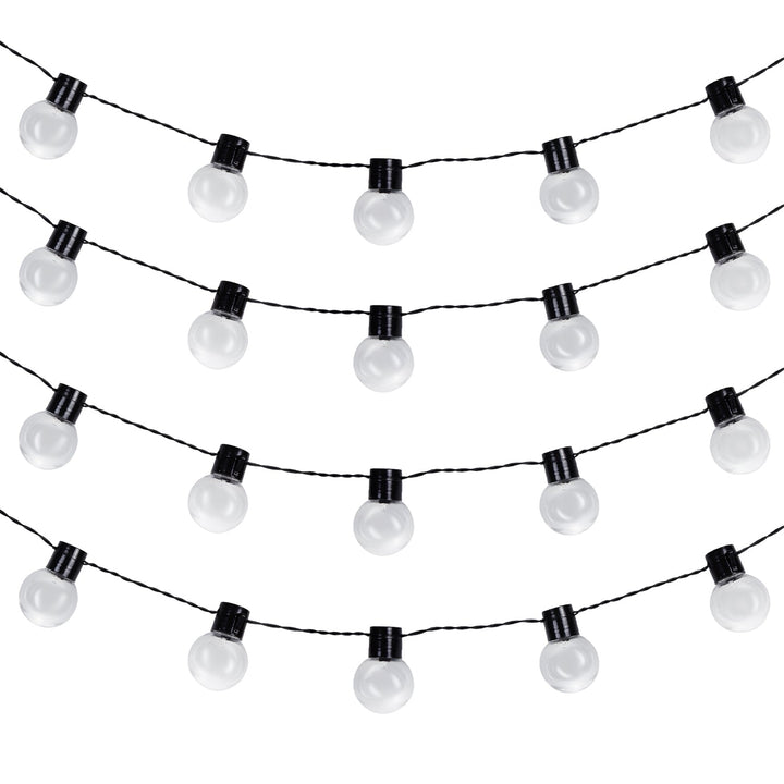 Maclean MCE424 2-in-1 solar garden LED garland, IP44, 3W, 10lm, 3000K, 2*600 mAh battery, 5V DC, 7m