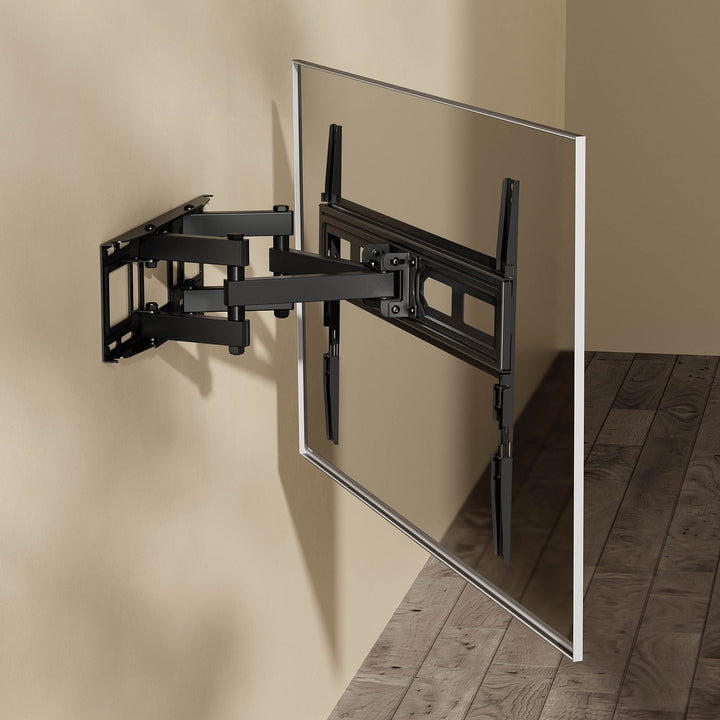 Maclean TV mount, max vesa 600x400, fits curved TVs, 37-80", 35kg, MC-710N