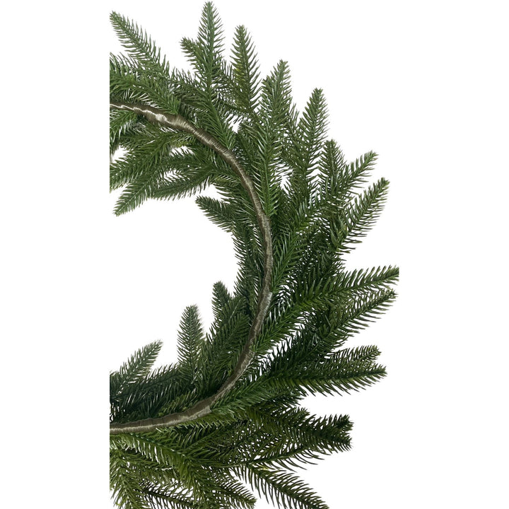 Christmas Headdress, Classic, green,  natural look and elegance 50 cm
