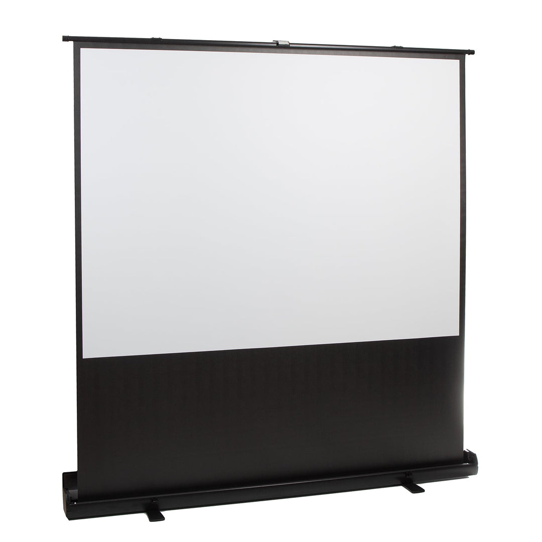 Maclean Portable Projection Screen, Compact, Floor-Standing, 86", 4:3, MC-963