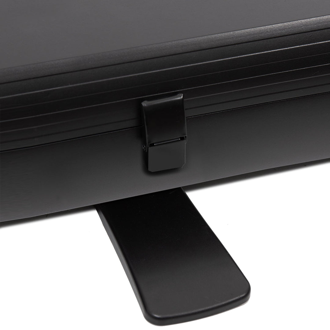 Maclean Portable Projection Screen, Compact, Floor-Standing, 86", 4:3, MC-963