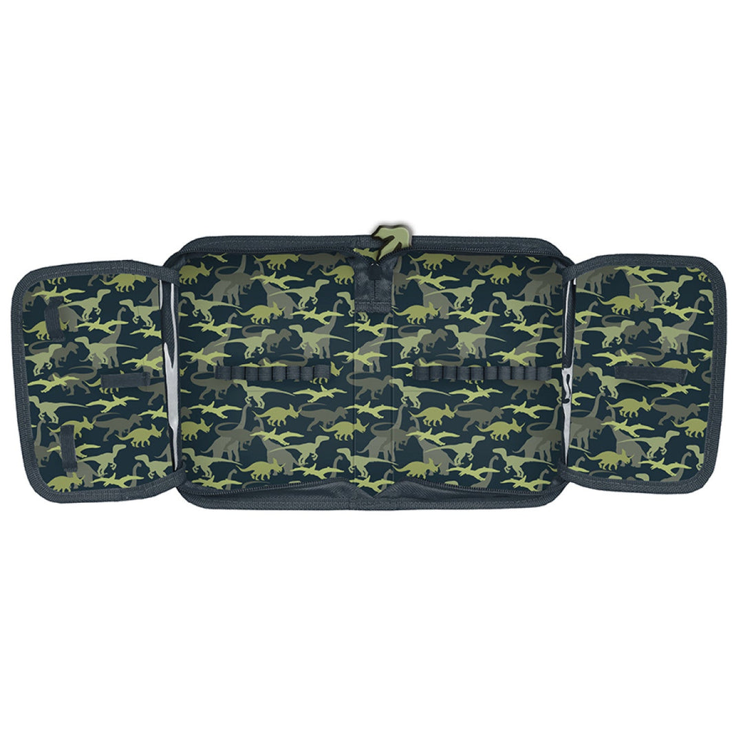 Paso PP23DZ-P001BW Dinosaur Pencil Case without Sccessories Single-Compartment